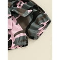 thumbnail image 7 of Suealasg Baby Girl Clothes 3 6 9 12 18 Months Infant Flying Sleeve Romper Camouflage Shorts Headband Sets Newborn Girl Summer Casual 3Pcs Outfits, 7 of 7