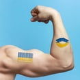 thumbnail image 2 of 40 Pcs  Flag Temporary  National  Flags  Stickers Love And Peace  Flags Temporary  8 Styles, 2 of 8