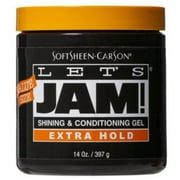 Lets Jam! Shining & Conditioning Gel Extra Hold, 14 oz (Pack of 3)