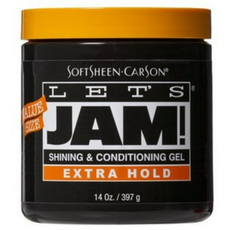 Lets Jam! Shining & Conditioning Gel Extra Hold, 14 oz (Pack of 3)
