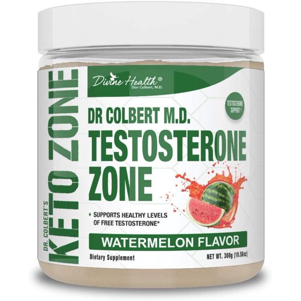 Dr. Colbert Keto Zone's Testosterone Zone (Watermelon Flavor)