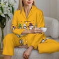 thumbnail image 6 of Halloween Pajamas for Women Sets, Halloween Happy Old Man I (2) Lounge Sets Long Sleeve Sleepwear Pjs Halloween Costumes, 6 of 7