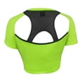 thumbnail image 2 of Playera para Mujer Umbro para Mujer,  Crop Deportiva Verde Neon Talla M, 2 of 4