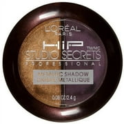 L'Oreal Paris Studio Secrets Professional Metallic Shadow Duo, Ignited 520
