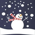 thumbnail image 3 of CafePress - Holiday Snowman Long Sleeve Dark T Shirt - Long Sleeve Dark T-Shirt, 3 of 4