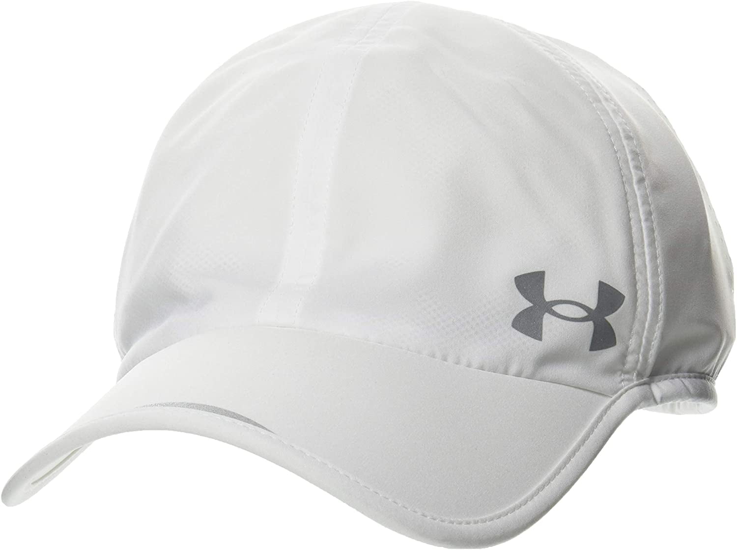Under Armour Mens Launch Run Hat White 100/Reflective One Size
