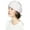 Ivory, variant on C. C. Knit Flower Head Band Various Colors (Ivory)