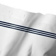 thumbnail image 5 of Creative Products Navy Blue and White Letter M Monogrammed 71x74 Shower Curtain, 5 of 7
