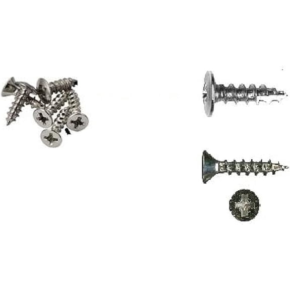 Blum Hinge Screws Kit, Fot Attaching Hinge to Cabinet:60 Pcs Cup Screws or Plate