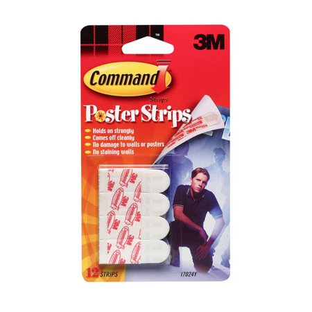 3m command strips poster removable