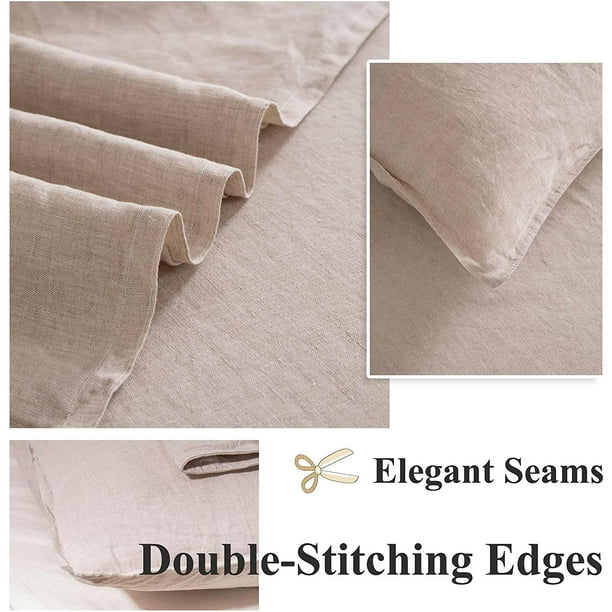 King size outlet linen pillowcases