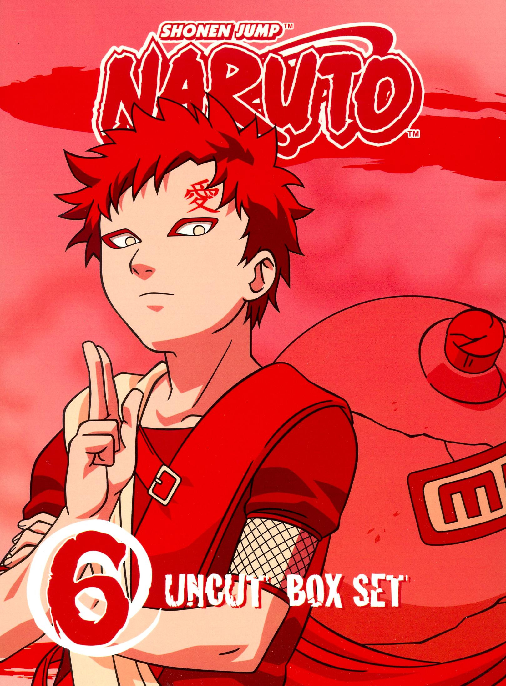 Naruto Uncut Box Set Vol 6 3 Discs Dvd Walmart Com