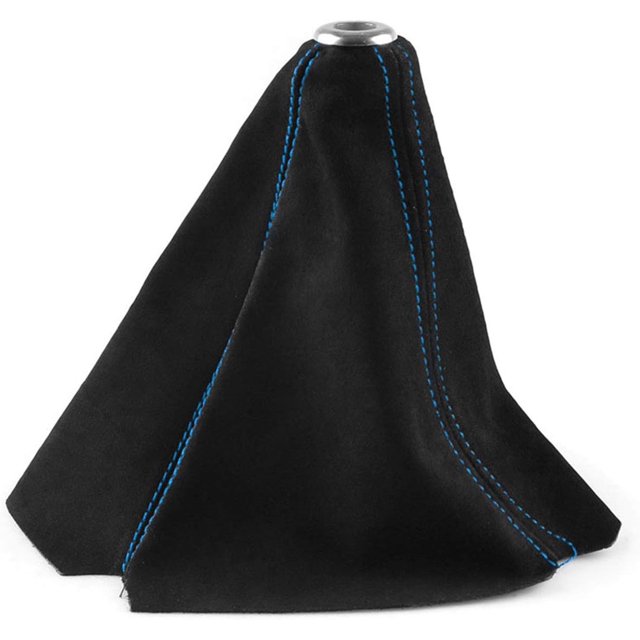 Una funda para freno de mano, funda para cuello de cambio GM Funda antipolvo con perilla basculante de cuero artificial Sailing Electrónica