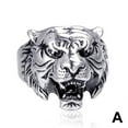 thumbnail image 4 of Domineering Tête de Tigre Ouverture Réglable Bijoux pour Hommes, 4 of 8