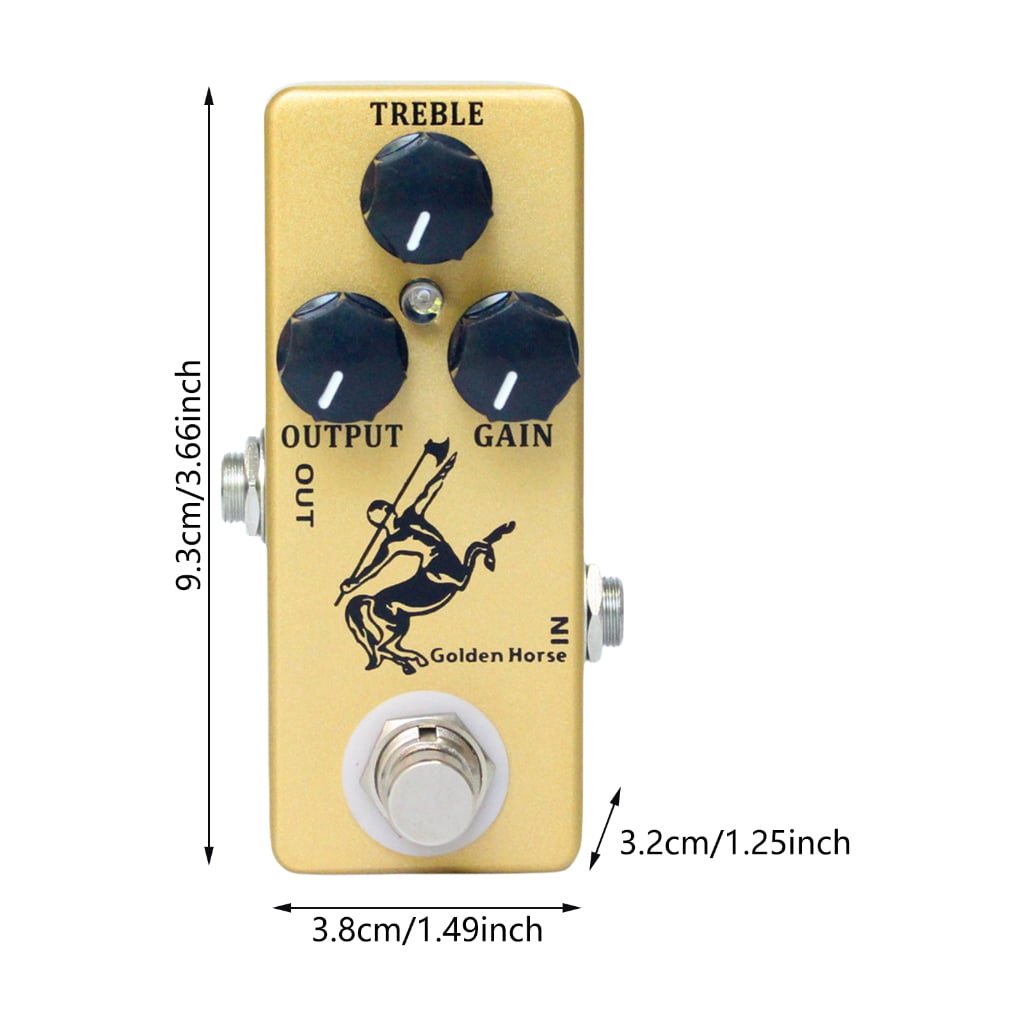 Overdrive Guitar Effect Pedal Metal Shell Boost Guitar Effect Pedal True Bypass