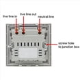 thumbnail image 5 of 4X Interruptor de Alimentación del Hotel Apagado Retardado Tarjeta de Inducción de Ahorro de Energía Inducción de Cables 40 A Baja Frecuencia 220 V, 5 of 5
