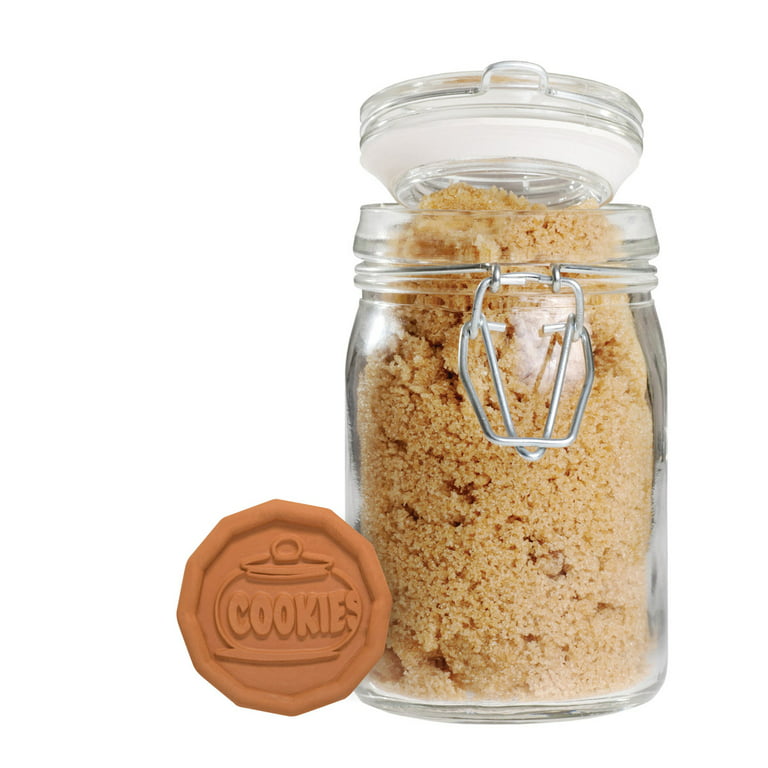 Mrs. Anderson’s Baking Brown Sugar Saver, Sugar Cookie Design, Natural  Terracotta, Keeps Brown Sugar Softer