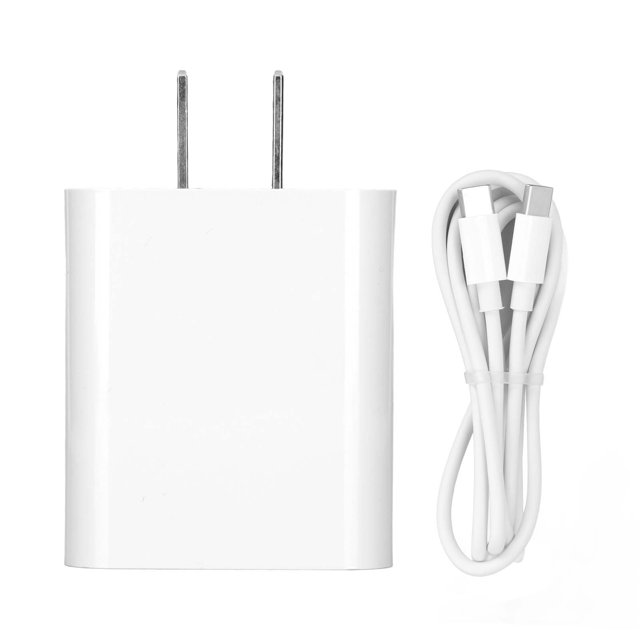 Cargador de Pared USB C a C NikouMX Adaptador de Carga Rápido PD 3.0 18W 100-240V