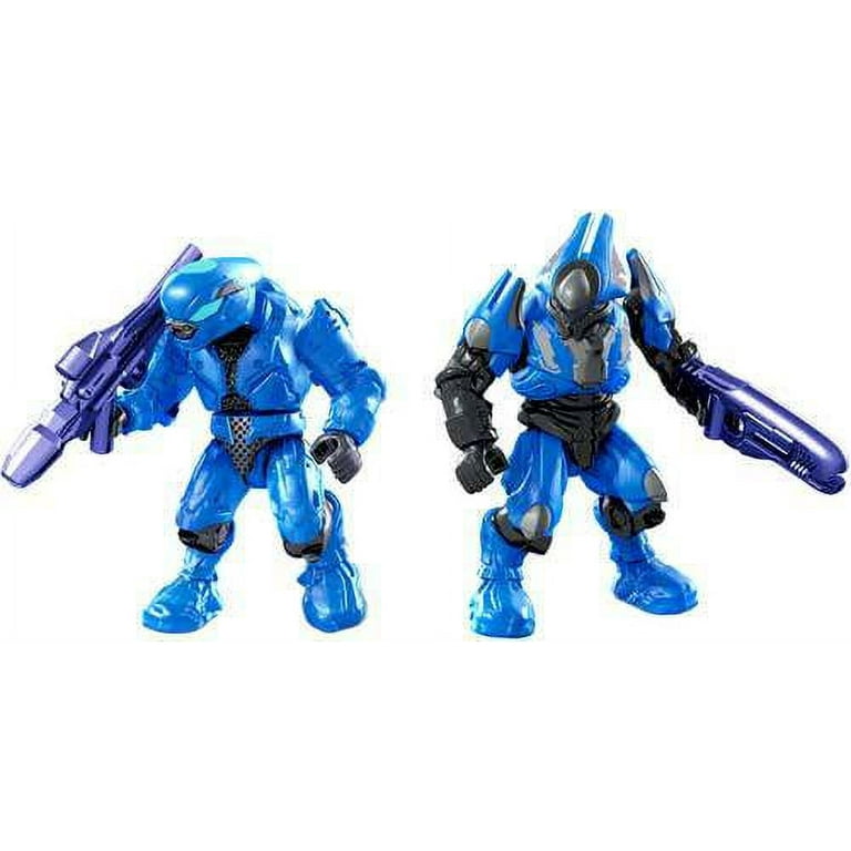 Blue Series Halo Bloks Mega Construx Blue Team Spartan Mega Bloks