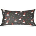 thumbnail image 2 of GZHJMY Cute Christmas Gnomes in Red Hats Body Pillow Cover with Zipper, Soft and Cozy Fuzzy Fleece Body Pillow Case Cover 21 x 54 in,Plush Long Body Pillow Pillowcase Home Decor, 2 of 7