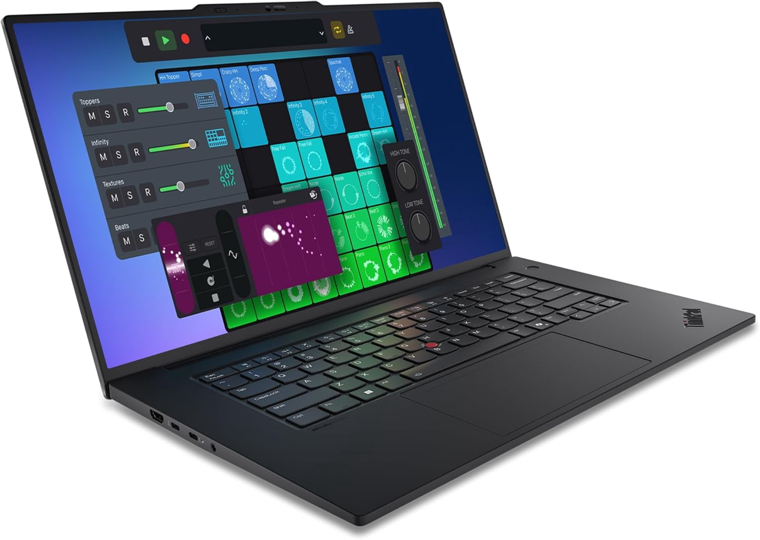 Lenovo ThinkPad T1g Gen 8 Laptop, Intel Ultra 9-285H, 32 GB LPDDR5X RAM, (4 TB+4 TB) PCIe SSD, 16" WQUXGA (3840x2400) Display, Nvidia G-Force RTX 5070, Backlit Keyboard, W11 Pro, Black+Traix Mousepad