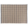 thumbnail image 1 of Better Trends Ascot Plaid Area Rug, 48" x 72" Rectangle, Blue, 1 of 1