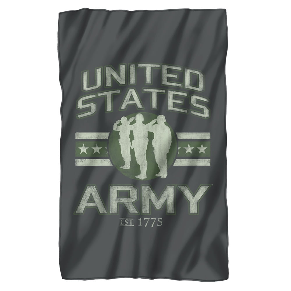 U.S. Army Blanket, 36"x58" United States Army, Fleece Blanket