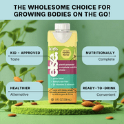 (4 pack) Else Nutrition Kids Nutritional Shake Ready-to-Drink, Vanilla, 4PK, Dairy-Free Protein Shake