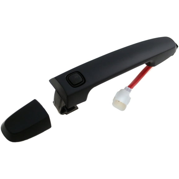 Dorman 83953 Front Passenger Side Exterior Door Handle for Specific Toyota Models, Smooth Black