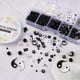 thumbnail image 5 of Polymer Bead Set DIY Fabricación Negro Hecho Beads para pulseras Cadenas Collar Anillos con Hugo Cuentas de arcilla polimérica, 5 of 10