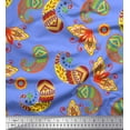 thumbnail image 1 of Soimoi Poly Georgette Fabric Artistic Paisley Fabric Prints By Yard 42 Inch Wide, 1 of 3