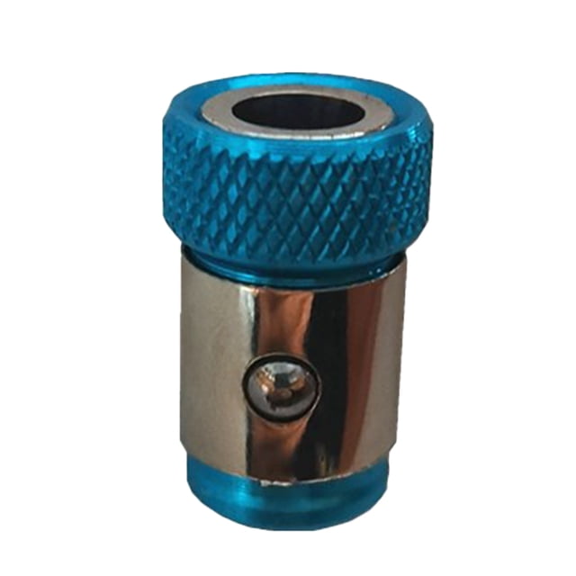 Eigraketly Punta de destornillador Superficie lisa resistente al desgaste Anillo universal Anti-bromas Destornillador extraíble Agarre rápido Vástago Herramientas y ferretería Azul Eigraketly TO008448-03B