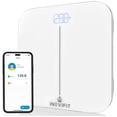 thumbnail image 1 of Báscula de baño inteligente premium INEVIFIT, báscula digital de baño con Bluetooth de alta precisión, mide el peso y el IMC con precisión para un número ilimitado de usuarios., 1 of 5