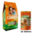 thumbnail image 1 of Grateful Razas Pequeñas 15 Kg + Caja Alimento Humedo Sobre Grateful 100 gr (22 Pzas), 1 of 5