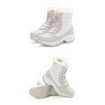 thumbnail image 5 of Puntoco Winter Warm Snow Boots Clearanc Eva Thick-Soled Women'S Shoes Snow High-Top Plus Velvet Warm Cotton Shoes Beige 6(37), 5 of 6