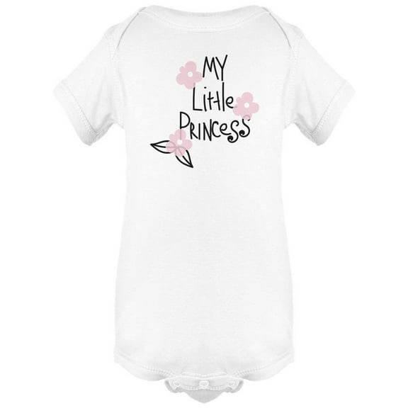 My Little Princess Quote Design Bodysuit Baby's -Image by Shutterstock