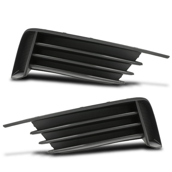 Front Bumper Lower Grilles Covers Pair Left & Right Fit For 2013-2017 Audi A3 S3