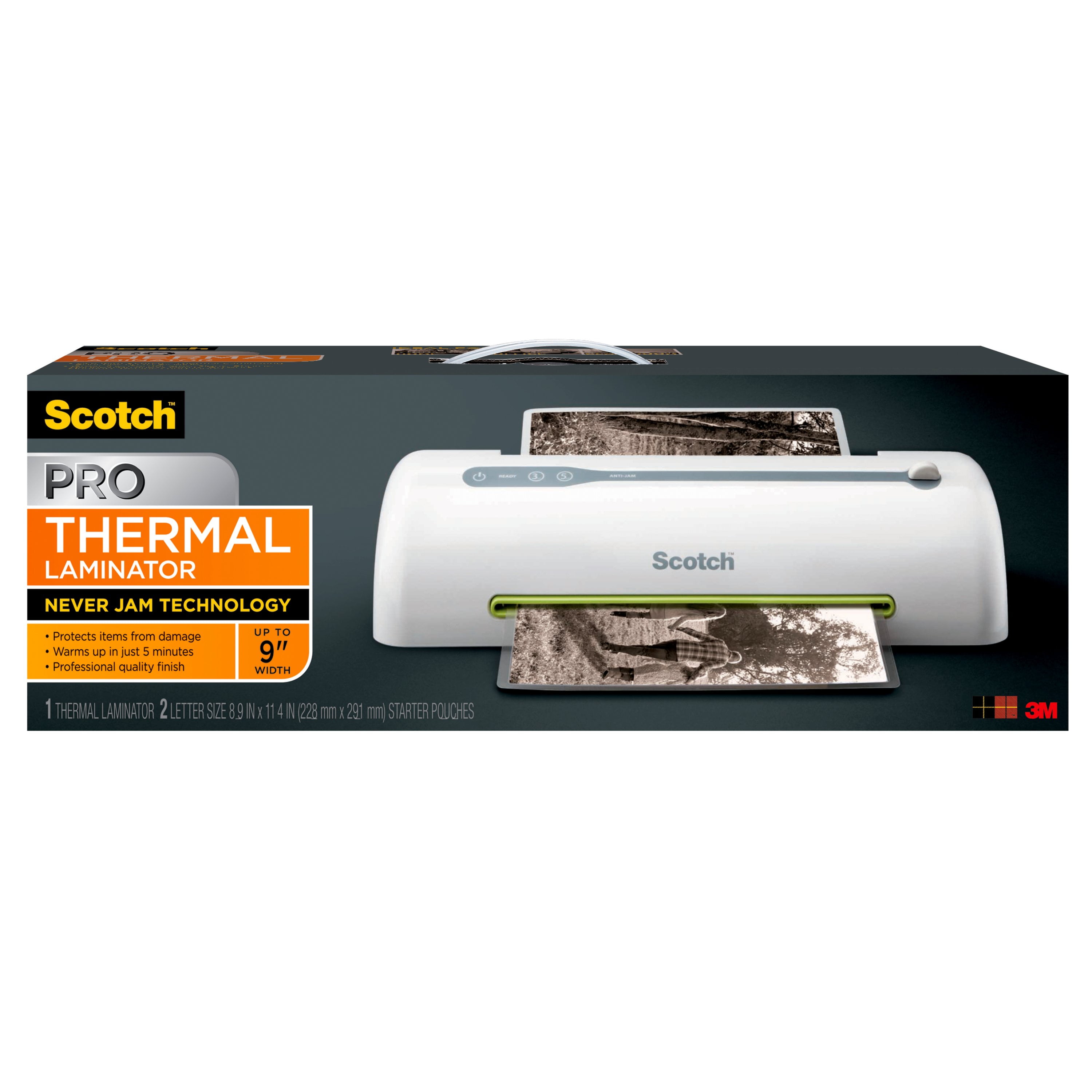 Scotch Professional AntiJam Thermal Laminator, (TL906)