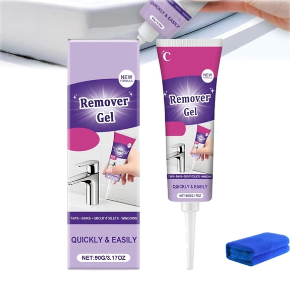 Cleaning Remover Gel - Powerful Household Cleaning Gel, 2026 New Cleaning Remover Gel, Crevice Stain & Odor CleaningGel for Grout and Tiles