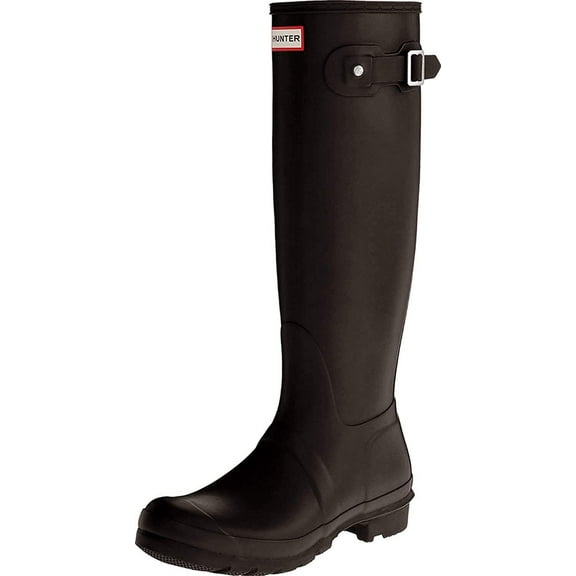 HUNTER MENS ORIGINAL TALL Rain Boots Black Matte