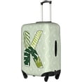 thumbnail image 3 of Leaf Initial Name K Green Luggage Cover Elastic Washable Stretch Suitcase Protector Anti-Scratch Travel Suitcase Cover for Kid and Adult XL (Fit 29-32 inch suitcase), 3 of 6