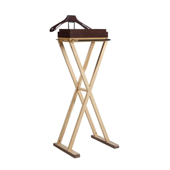 Laguna Medium Walnut Wood Valet