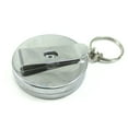 thumbnail image 3 of Heavy Duty Retractable 2" Pull Reel Key Chain Retractable Chain Belt Clip ID New, 3 of 6