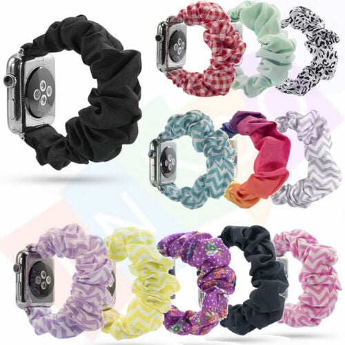 Lnkoo LNKOO Scrunchie Elastic Watch Band, 42mm 44mm Cute and