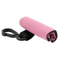 thumbnail image 2 of Twenty Five Clip-On Neoprene Pink Sleeve Lip Balm Holsters LIPSTICK HOLDER Key Chain, 2 of 7