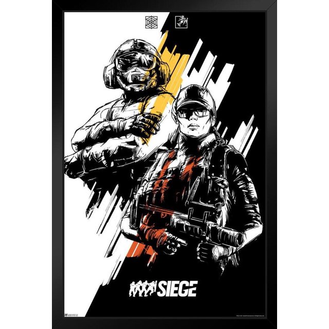 Rainbow Six Siege Merchandise Ash Jager Duo Character Video Game Video