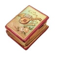 thumbnail image 5 of French Horn Mandolin Rose Book Limoges Box Figurine Limoges Box Porcelain Figurine, 5 of 5