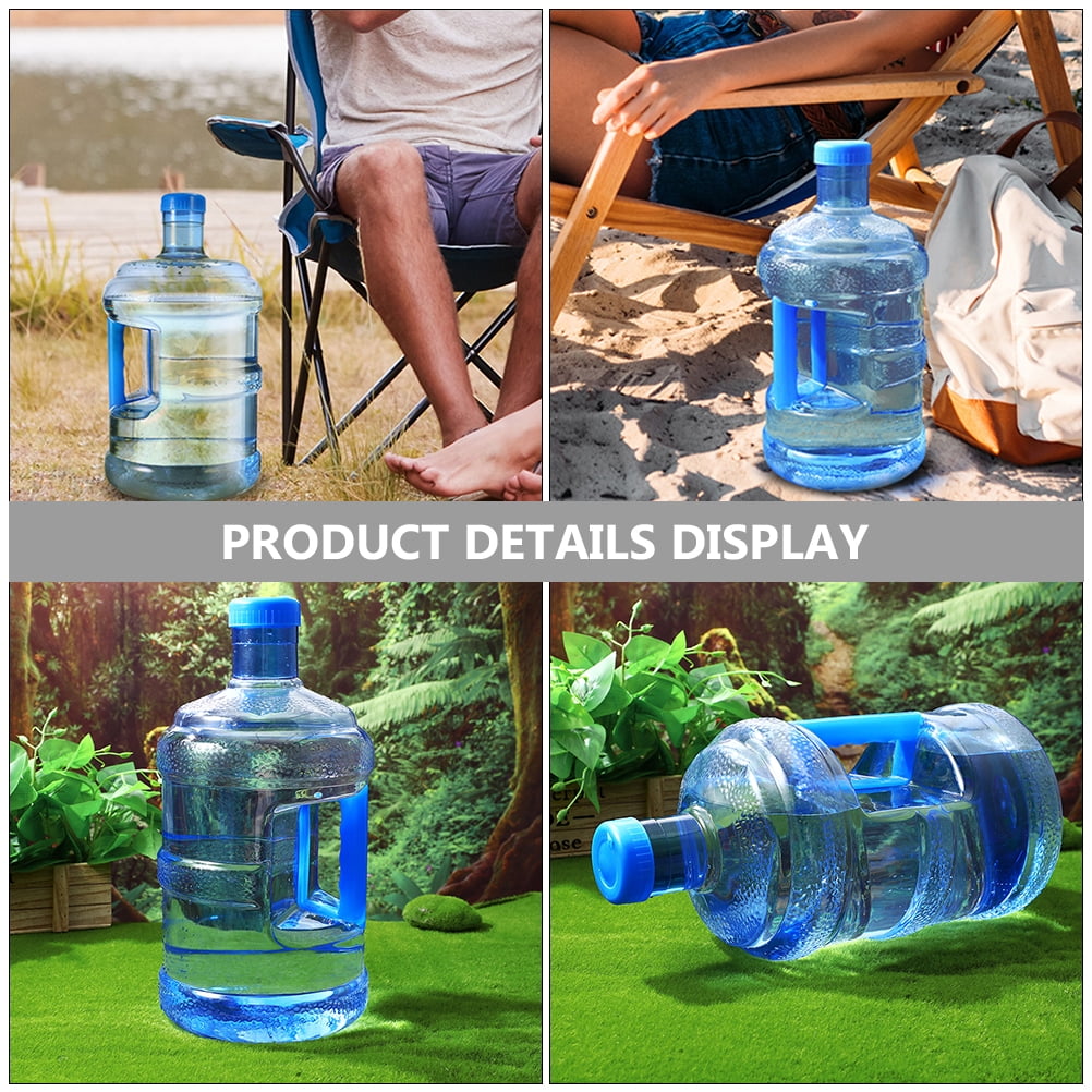 2Pcs Camping Water Bucket Mineral Water Bottle Jug Container Camping Hiking Water Container