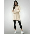 thumbnail image 5 of Womens Oversized Hoodies Sweatshirts Long Sleeve Pullover with Pocket Fall Winter Outfits Y2k Clothes Beige XXL, 5 of 8