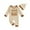DD Beige, variant on Rhuody Boy Winter Onesies 0-3 Months Ribbed Bodysuit Long Sleeve Letter Print Outfit With Matching Hat Autumn Winter Baby Retro Soft Clothes Beige